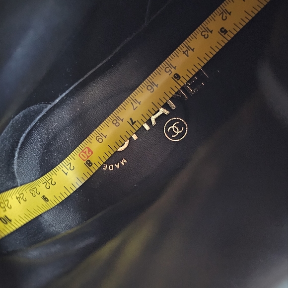 Chanel Quilted Combat Boots in Size 36.5 with Box & Dust bags. - Picture 10 of 10